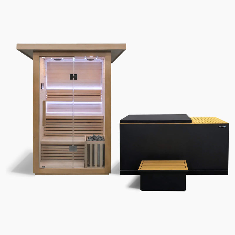 Revive Plunge 6 Person Traditional Sauna