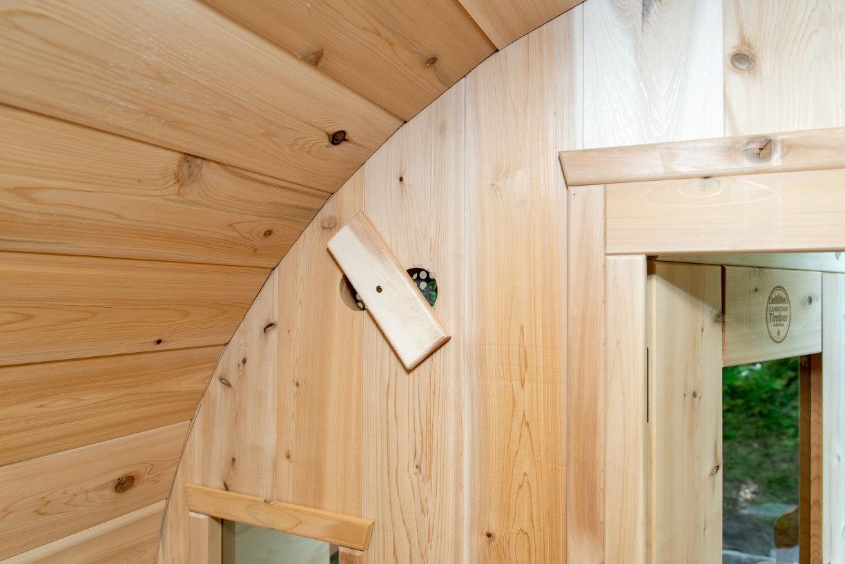 Tranquility Barrel Sauna