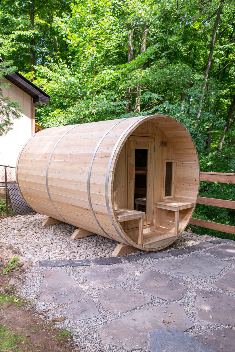 Tranquility Barrel Sauna