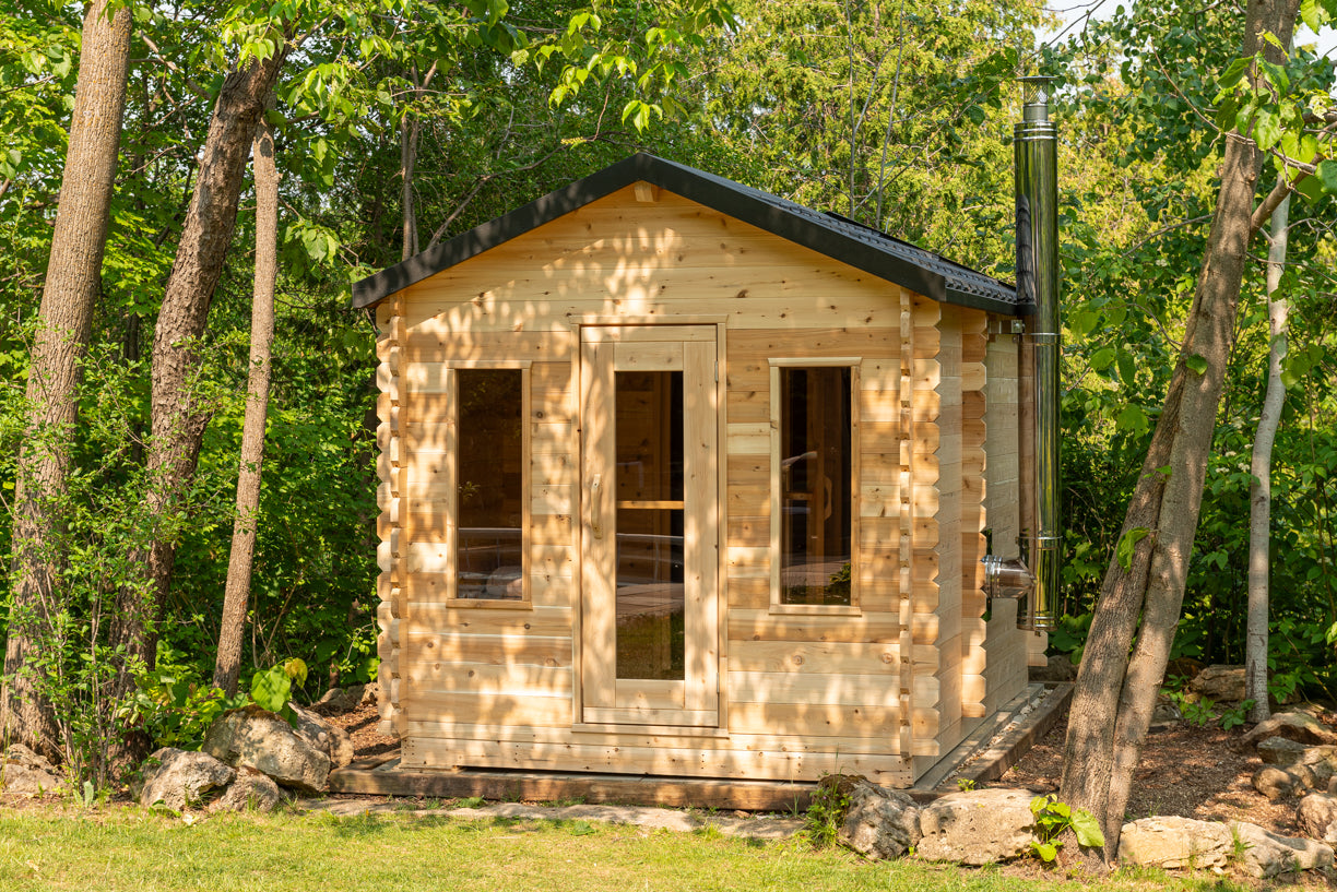 Georgian Cabin Sauna With Changeroom